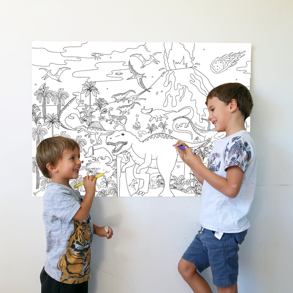 Poster Gigante de "Fauna Chilena" - Busca, Encuentra y Colorea