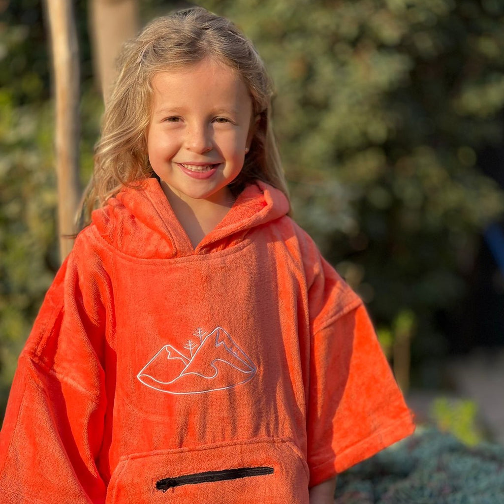 Poncho Toalla // Talla L - 9 años a 12 años