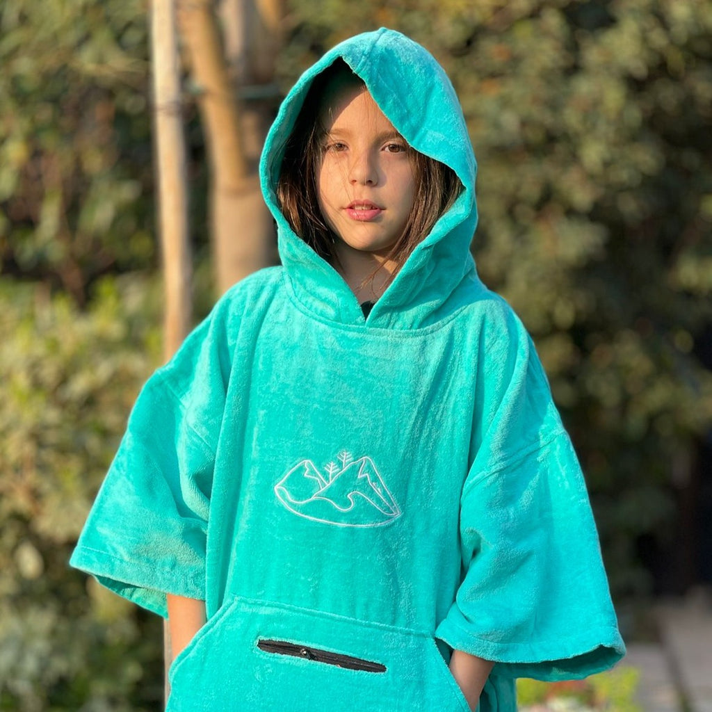 Poncho Toalla // Talla S - 1 a 4 años