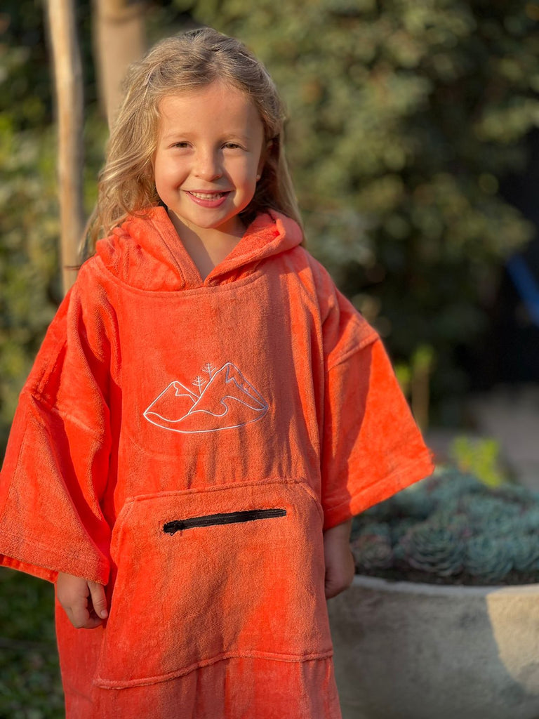 Poncho Toalla // Talla M - 5 a 8 años