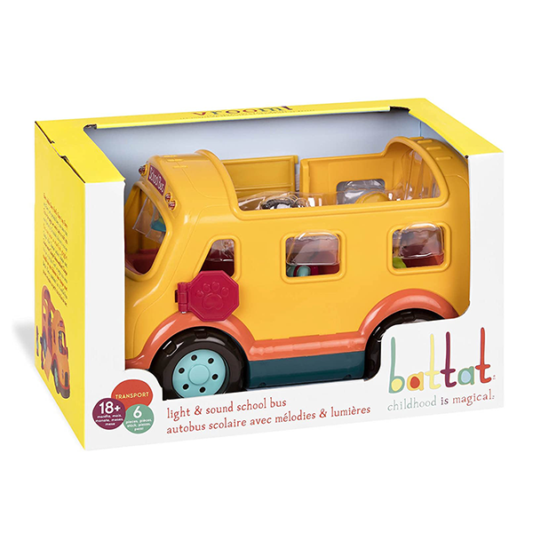 Autobús Escolar con luces y sonido