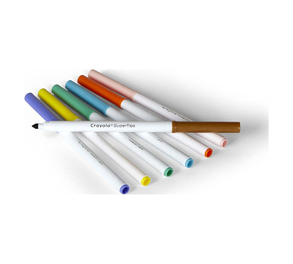 Marcadores Supertips 100 Unidades Crayola