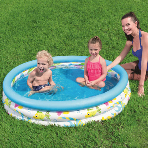 Piscina Inflable 3 Anillos Corales