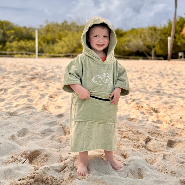 Poncho Toalla // Talla S - 1 a 4 años