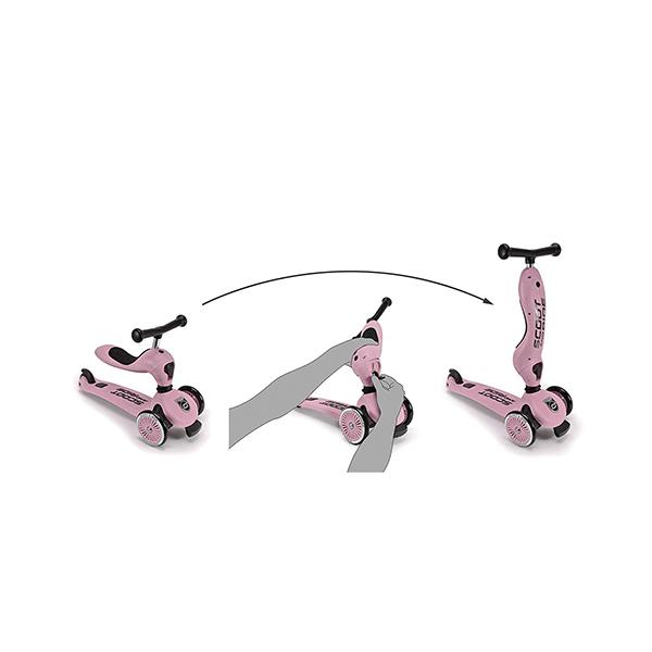 Scooter 2 en 1 Highwaykick 1  - Palo Rosa