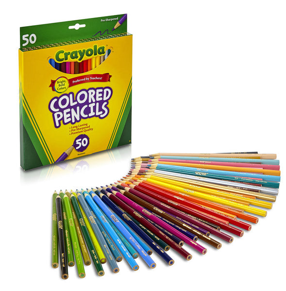 Lapices de Colores Crayola 50 Un.