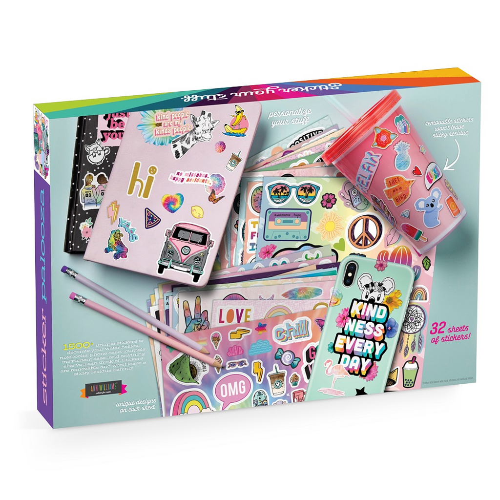 Kit de 1.500 Sticker preciosos y taquillas