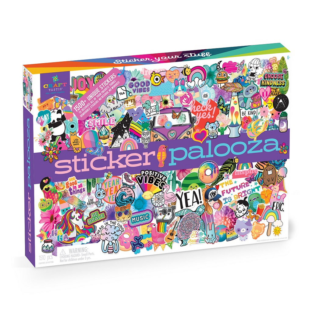 Kit de 1.500 Sticker preciosos y taquillas