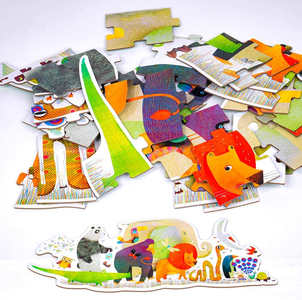 Puzzle Gigante Desfile de Animales