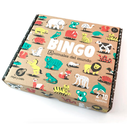 Bingo Animales del Mundo