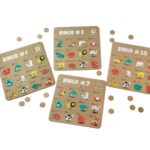 Bingo Animales del Mundo