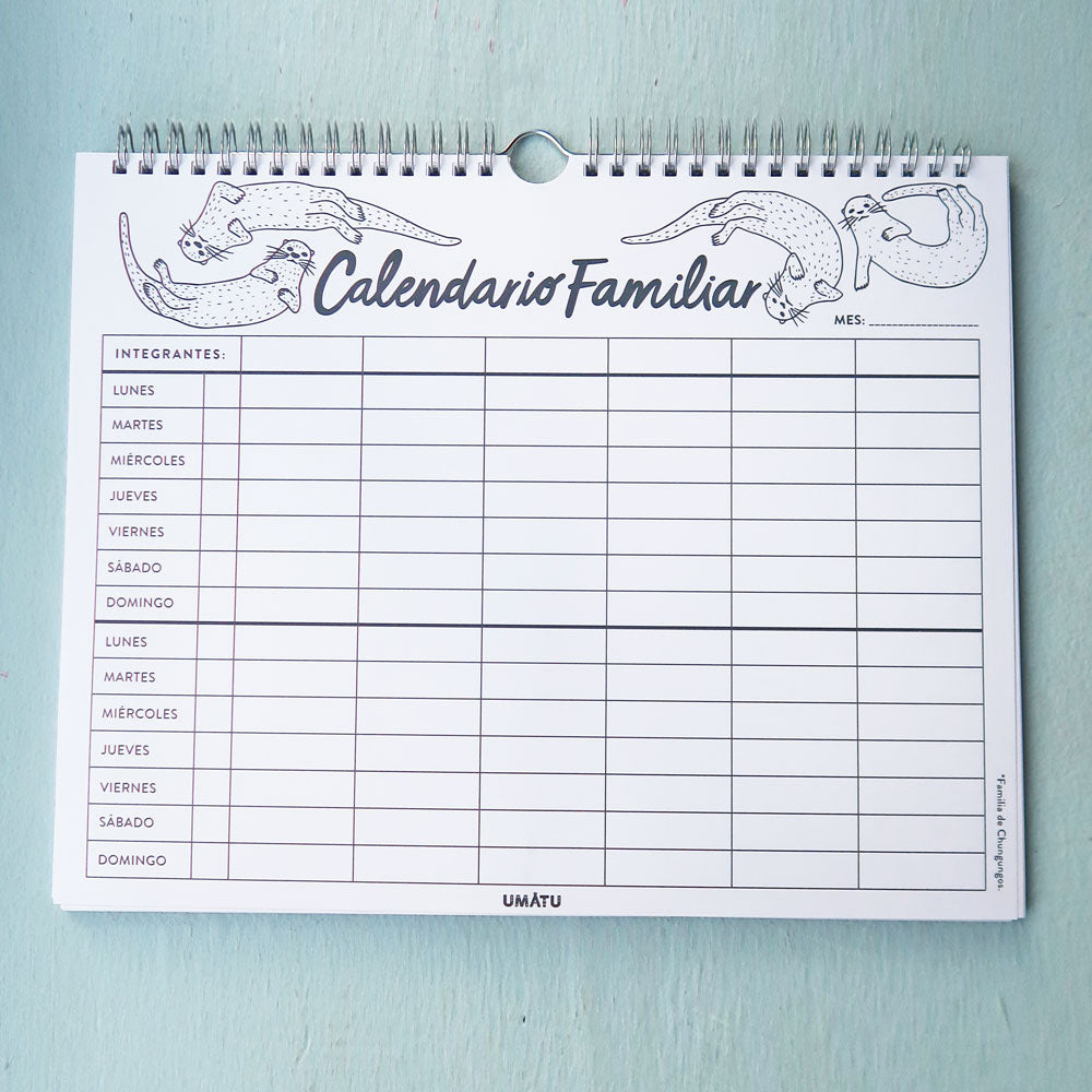 Calendario Familiar