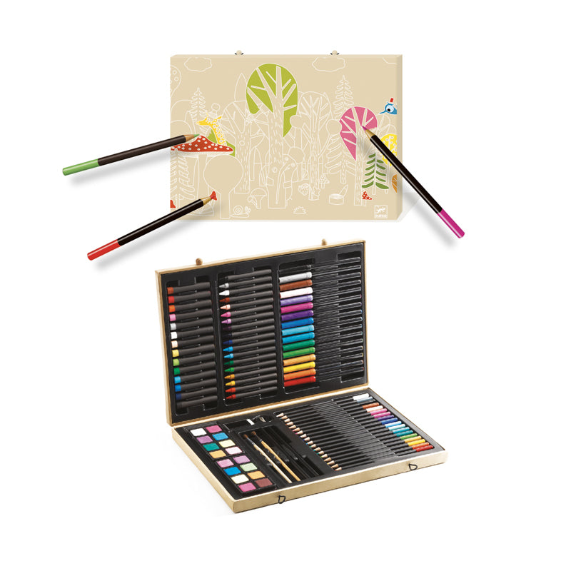 Gran caja/maleta de Arte (80 Piezas)