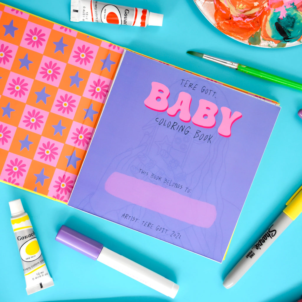 Libro para pintar BABY