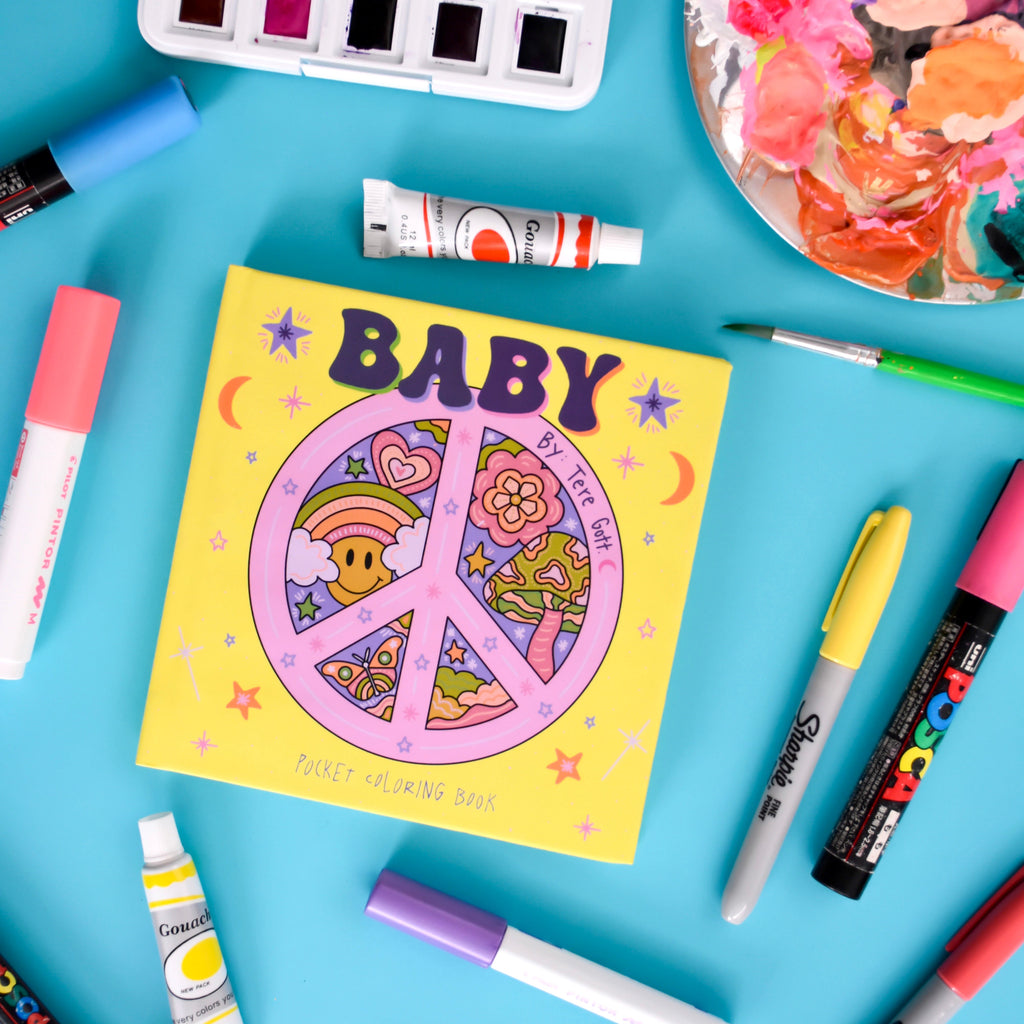 Libro para pintar BABY