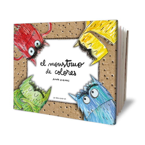 Libro Monstruo de Colores - POP UP