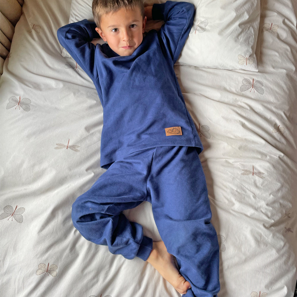 Pijama Franela  - Yelcho (Azul)