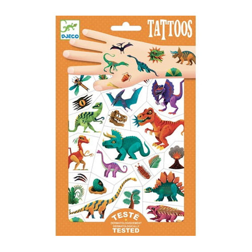 Tatuajes Temporales - Dinosaurios