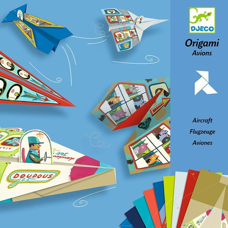 Set Origami Aviones Djeco
