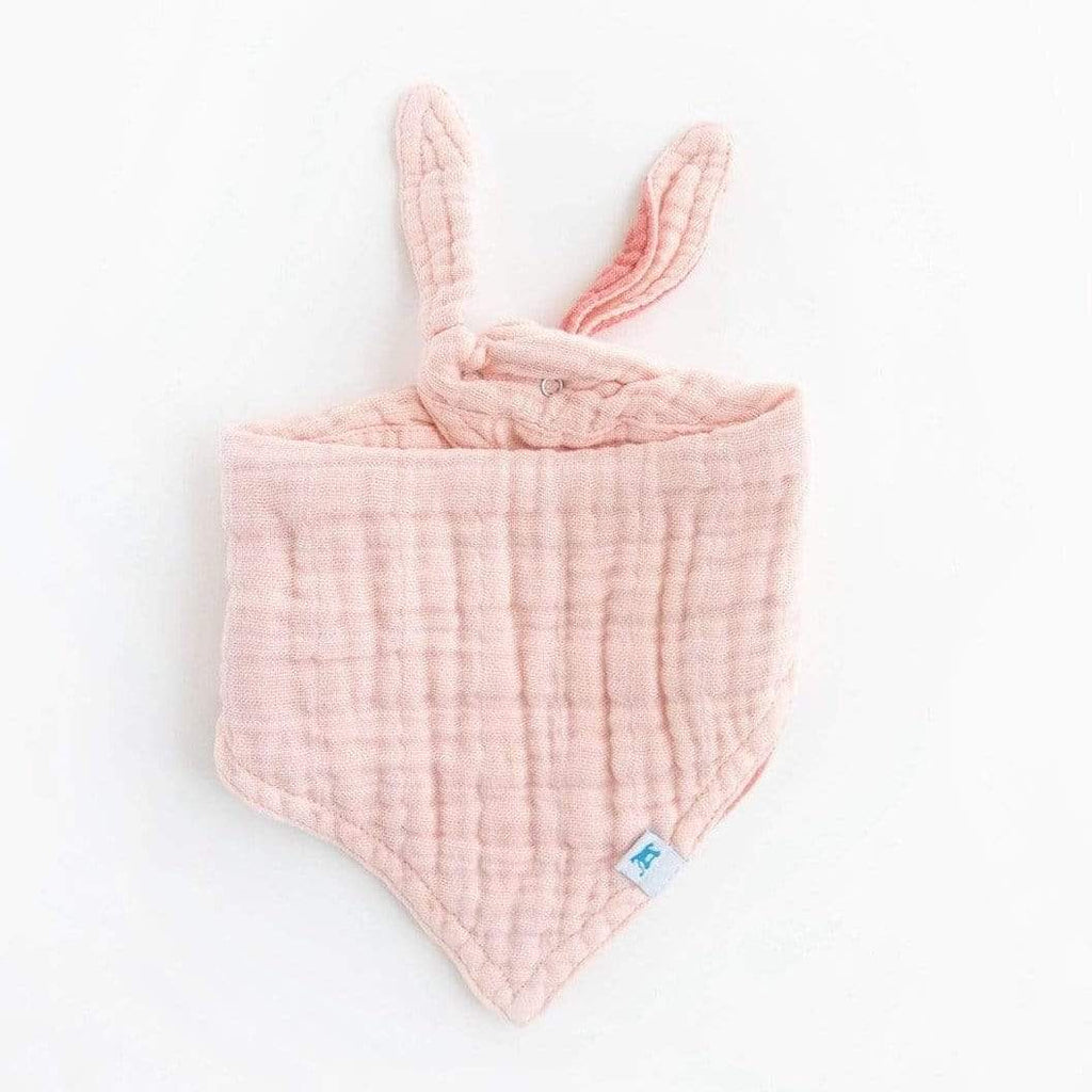 Bandana Reversible (Babero) Muselina - Rose Petal