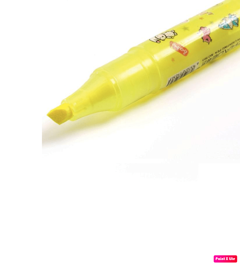 6 lápices mini desatadores neón gel fluorescentes